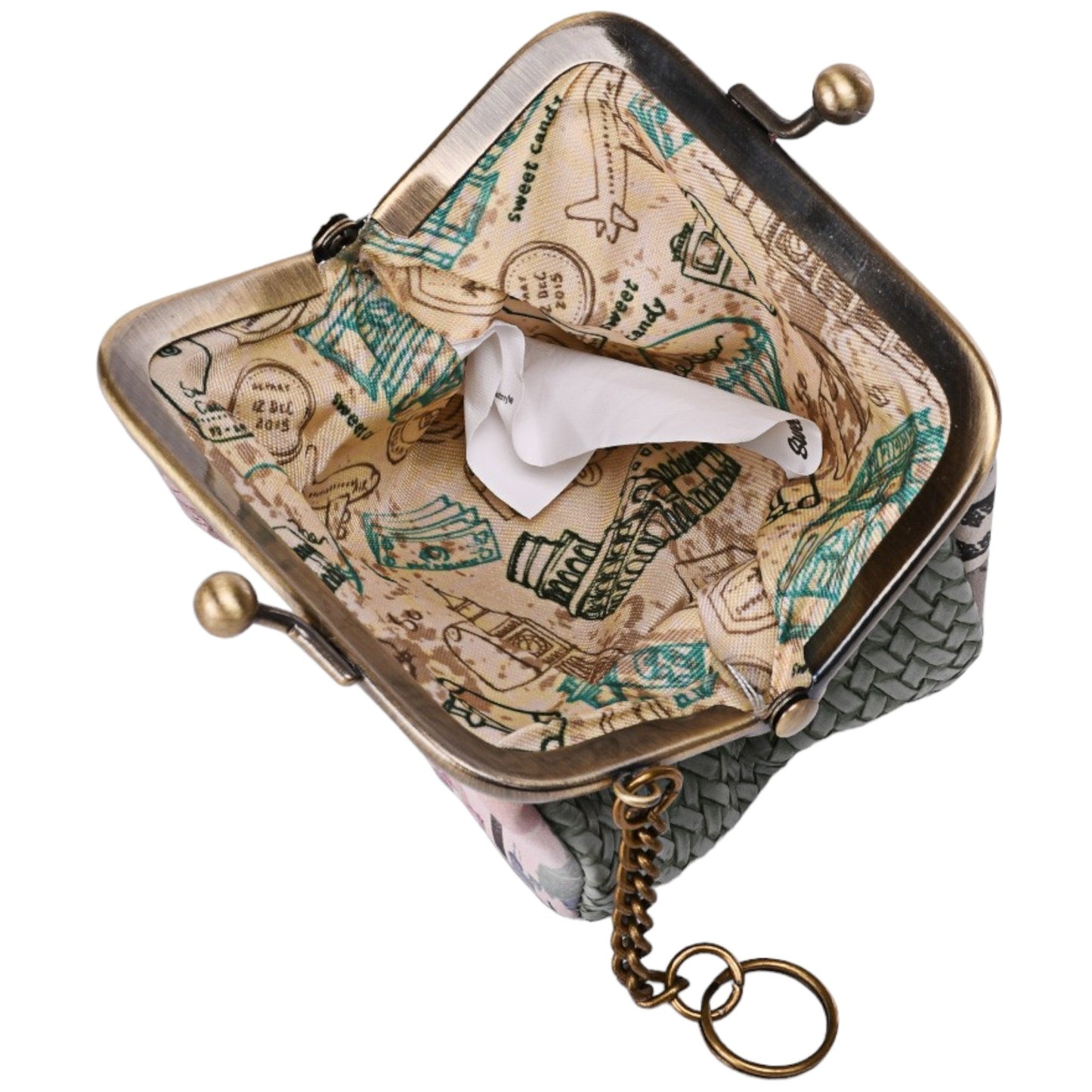 Porte-monnaie Tendance à fermoirs synthétique