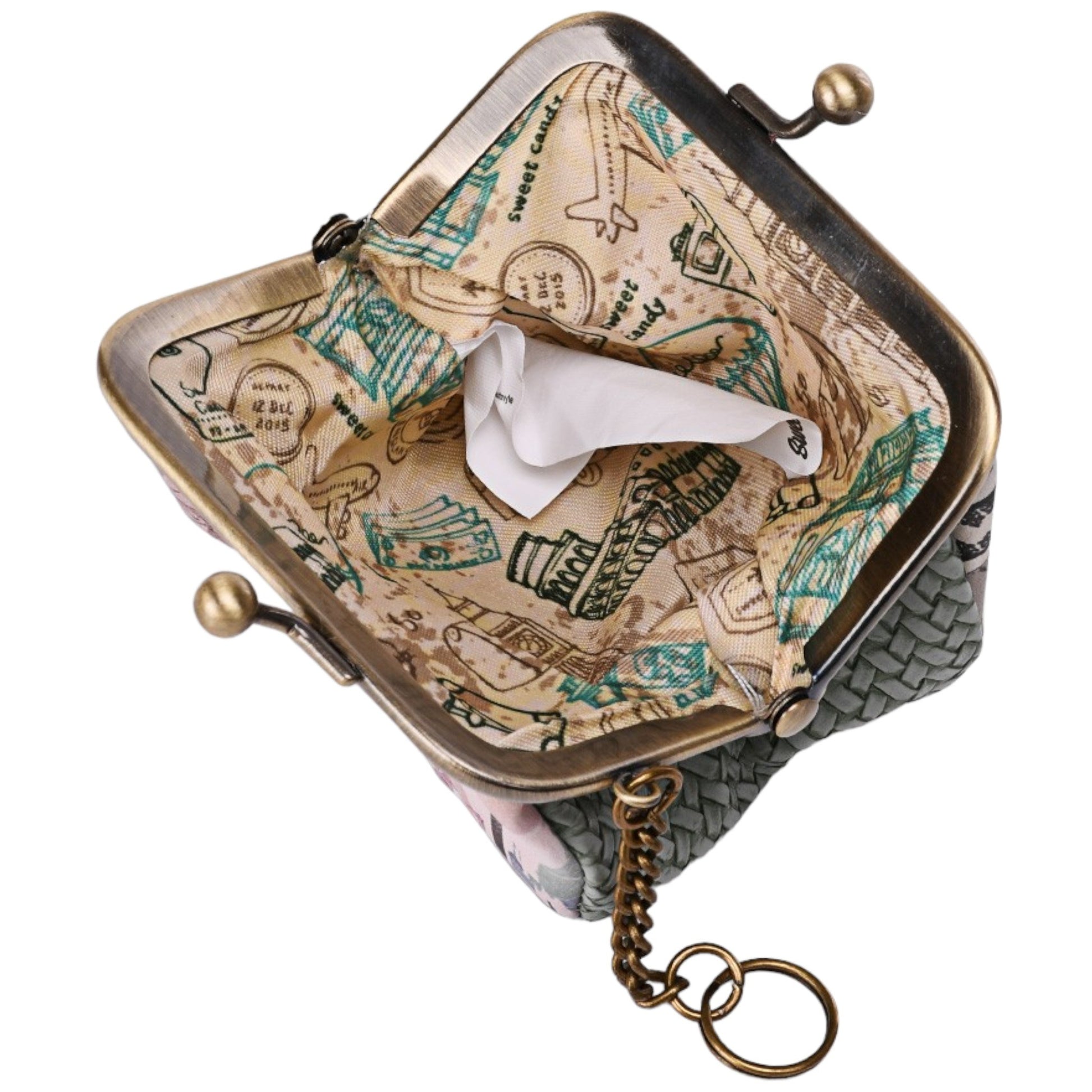 Porte-monnaie Tendance à fermoirs synthétique