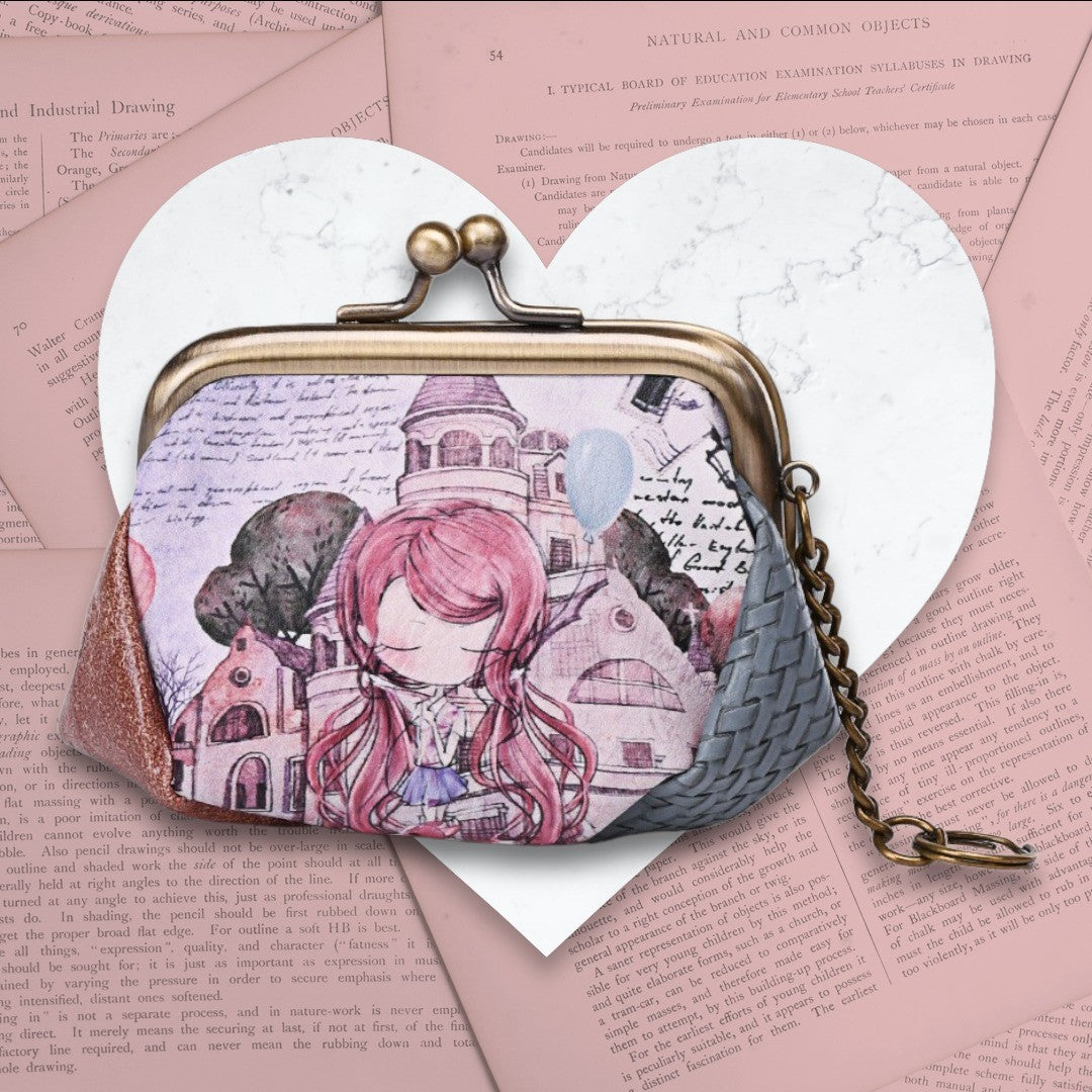 Porte-monnaie Tendance à fermoirs synthétique