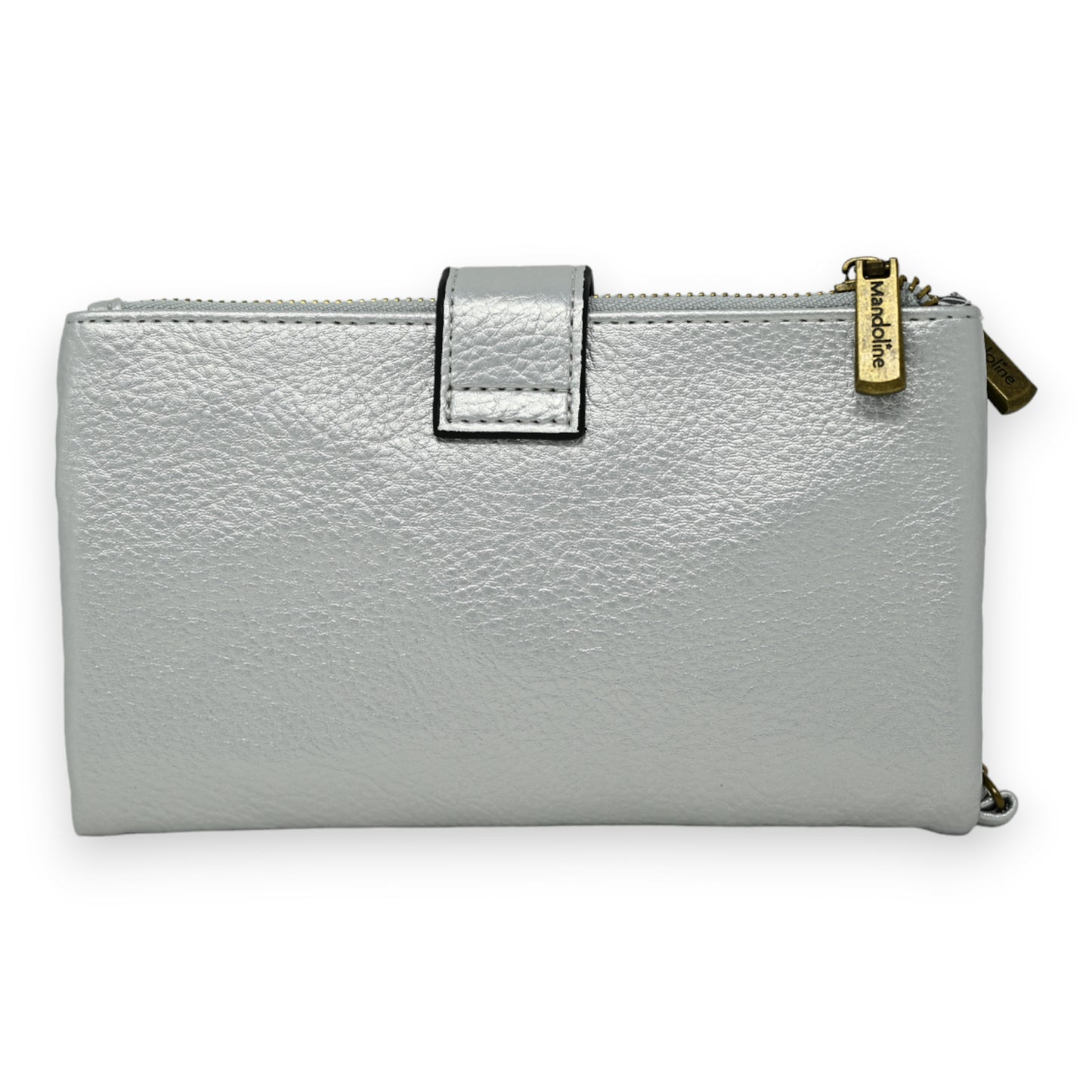 Portefeuille compagnon argenté