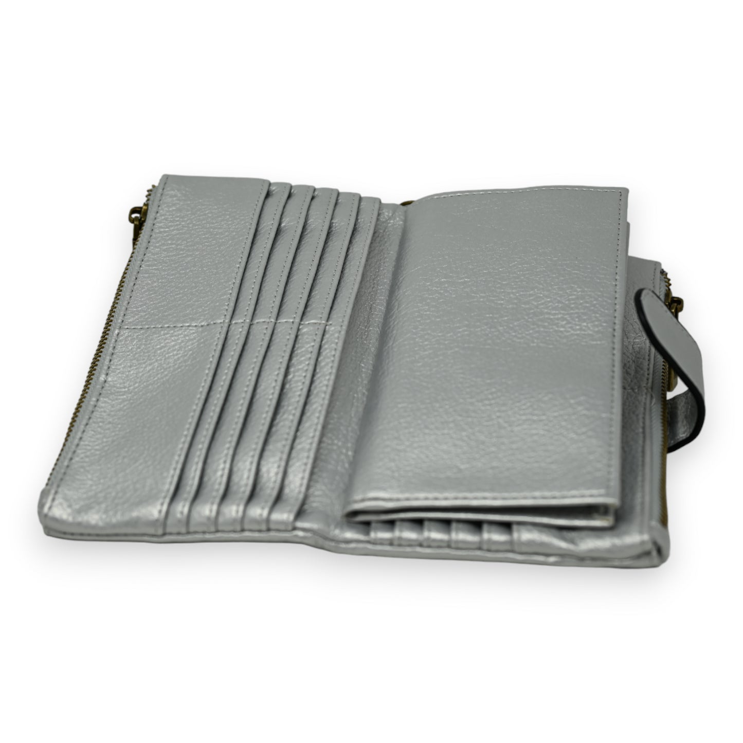 Portefeuille compagnon argenté