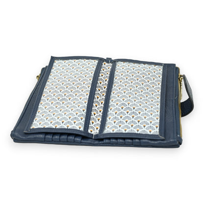 Portefeuille compagnon bleu marine