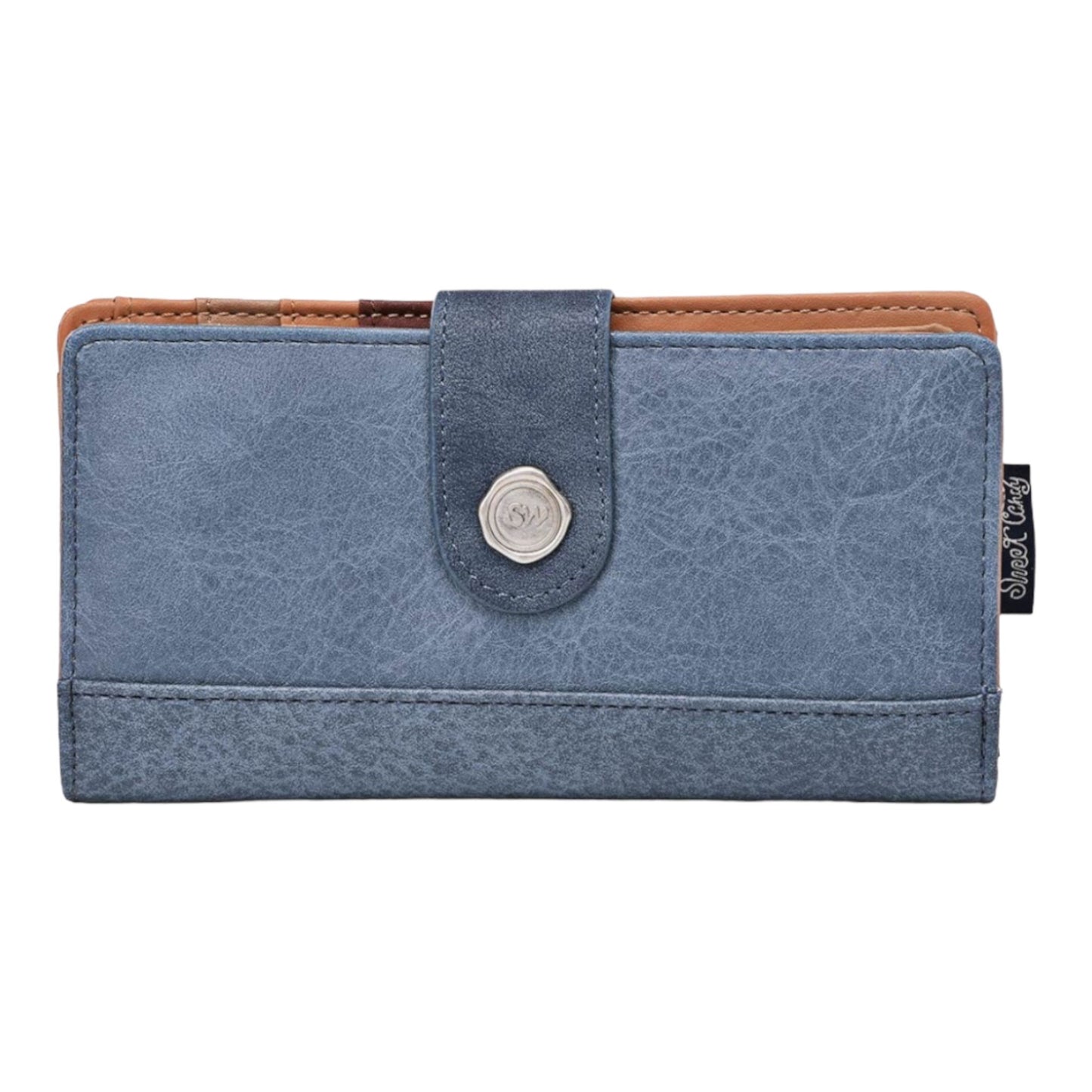 Portefeuille compagnon sweety candy bleu jeans