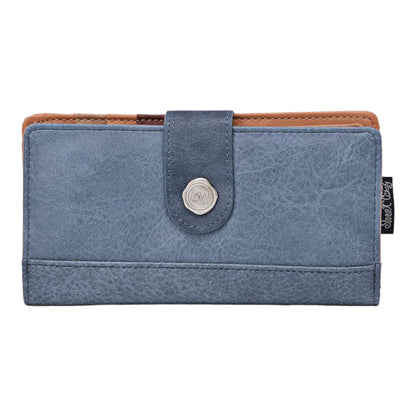 Portefeuille compagnon sweety candy bleu jeans