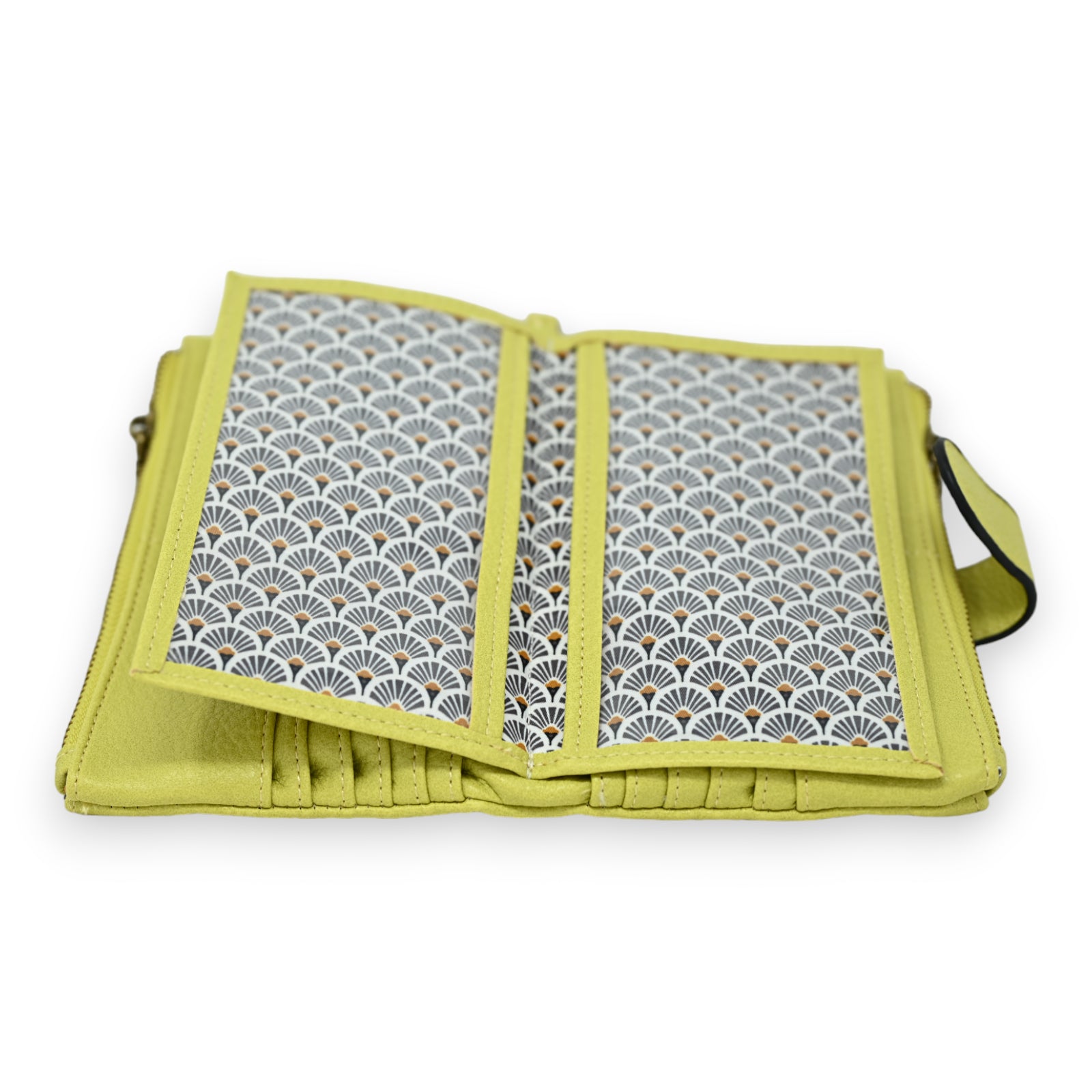 Portefeuille compagnon vert anis