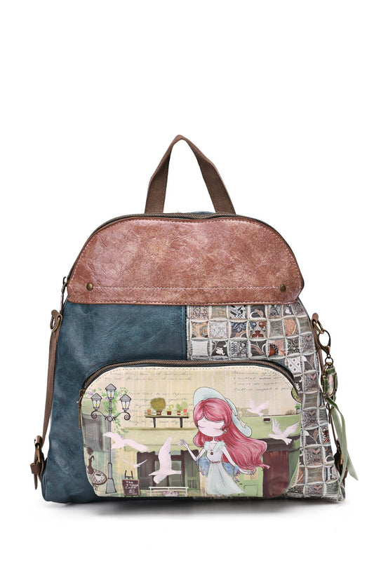 Sac à dos Sweet Candy Colombe Bicolore