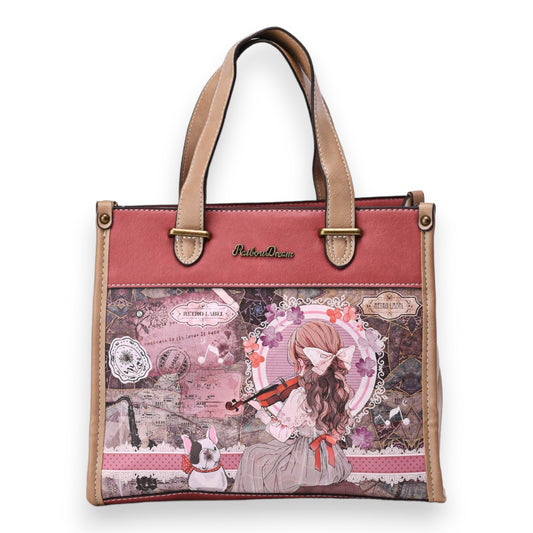 Sac à main Sweet & Candy Violon Rose