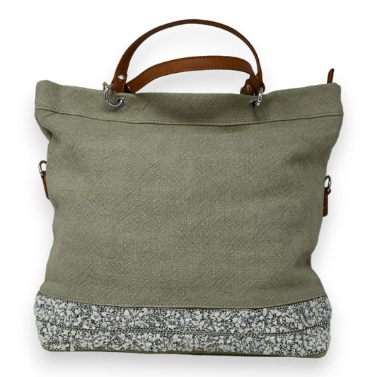 Sac à Main Glam Deluxe Denim Beige