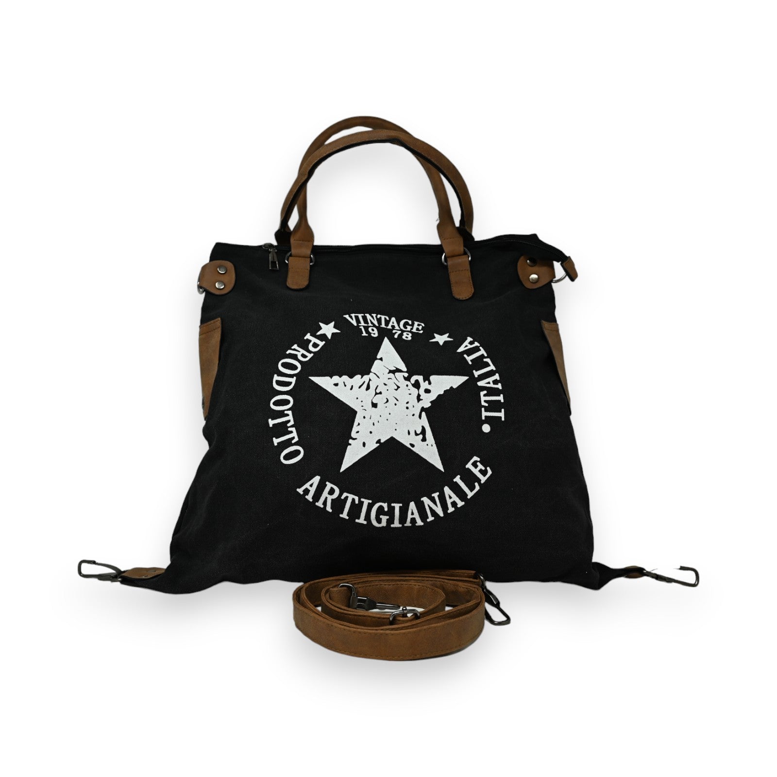 Sac à Main Vintage Star Noir