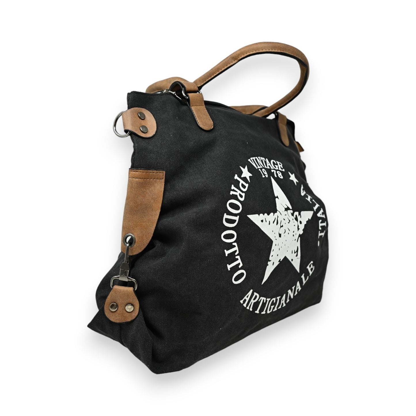 Sac à Main Vintage Star Noir