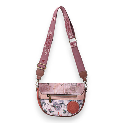 Sac bandoulière arrondi Sweet & Candy  petite fille au piano