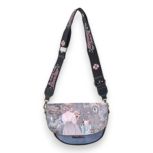 Sac bandoulière arrondi Sweet & Candy shopping ballade