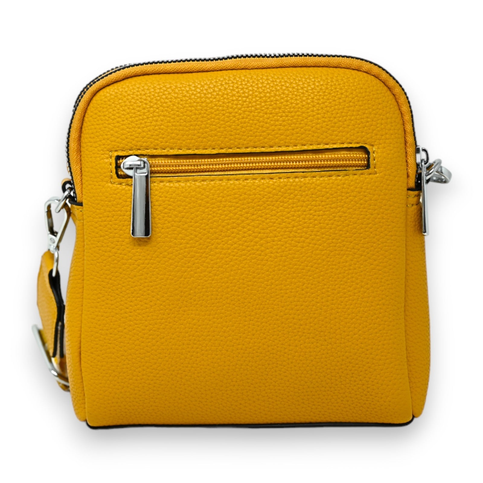 Sac bandoulière compacte moutarde