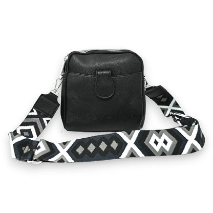 Sac bandoulière compacte noir